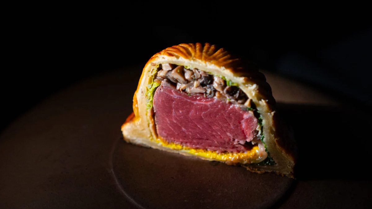 Bœuf Wellington du restaurant Astral, rue Royale à Lyon