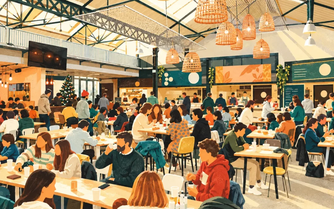 La Commune, le food court de Gerland qui a survécu à la mode des food courts