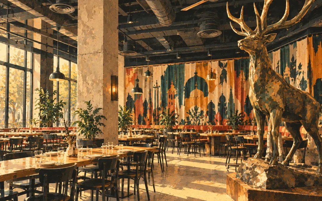 Le brunch du MOB Hotel, buffet bio à volonté face à la Saône