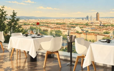 Têtedoie, la grande table de Fourvière qui a Lyon à ses pieds